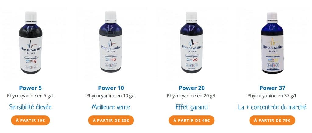 Phycocyanine la Spiruline de Julie