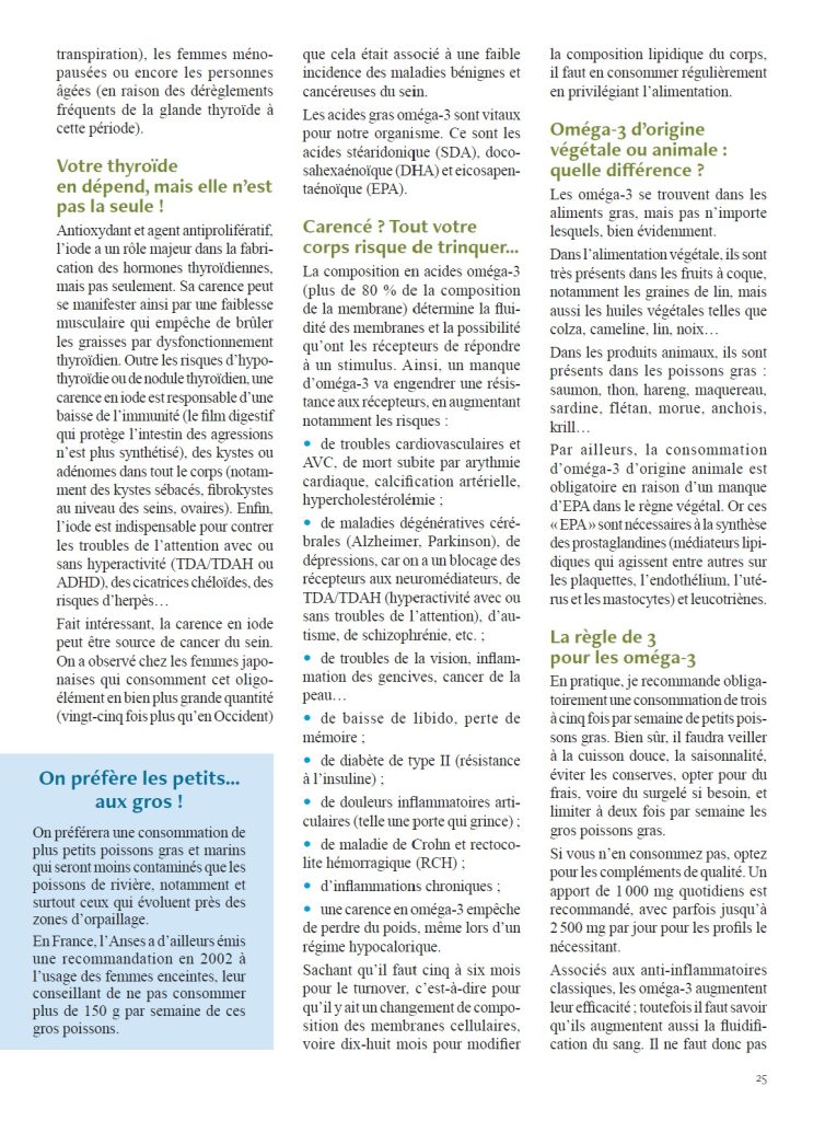 Article Santé Corps Esprit - Poisson atout santé ou aliment empoisonné - Sonia Nutrition 092024 2