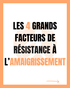 Résistance à l'amaigrissement