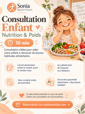Consultation Enfant Nutrition Poids - Sonia Nutrition