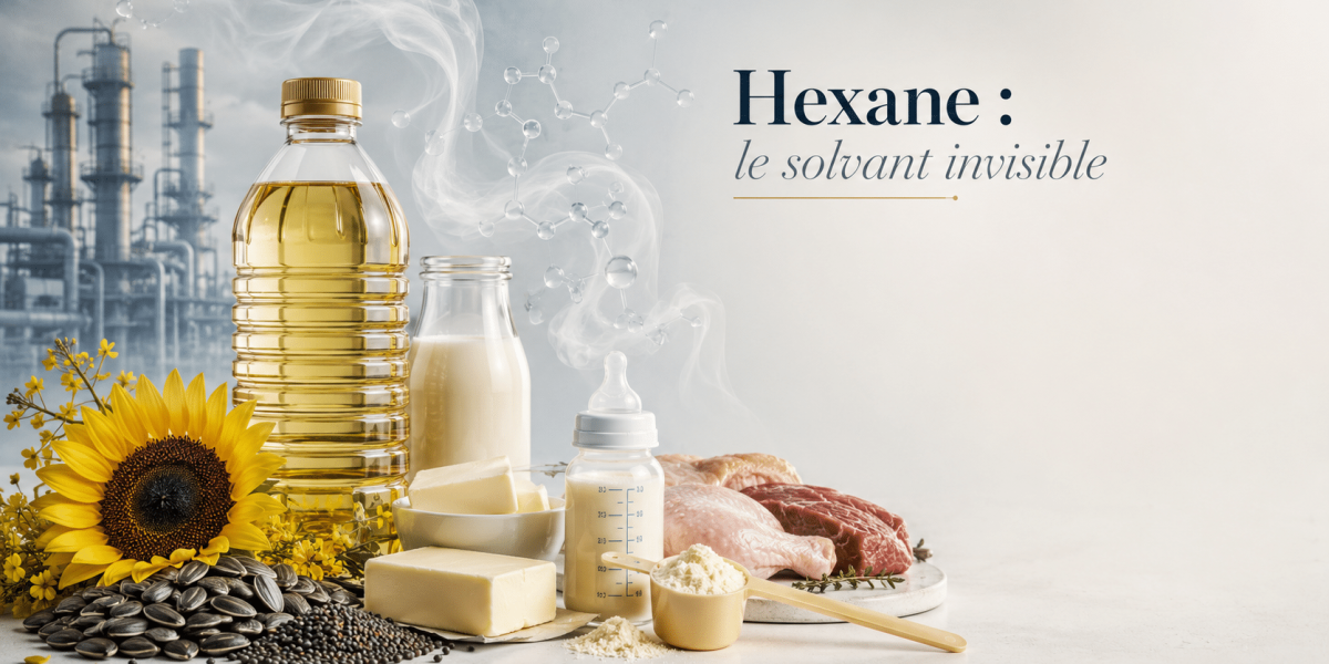 Hexane Solvant invisible huiles